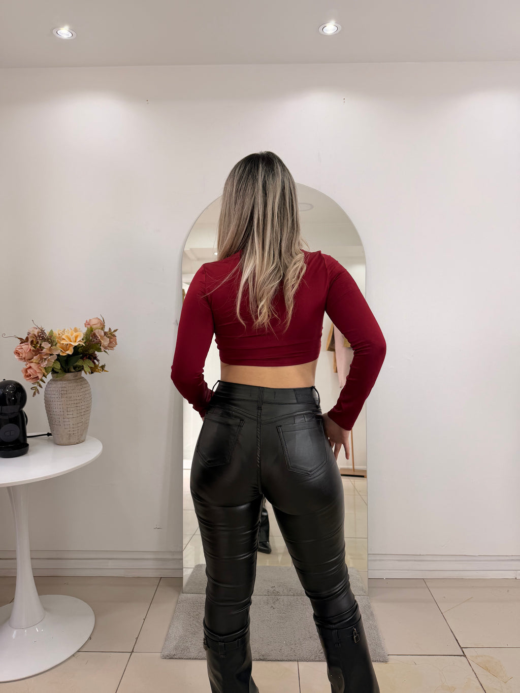 SKINNY ECO CUERO