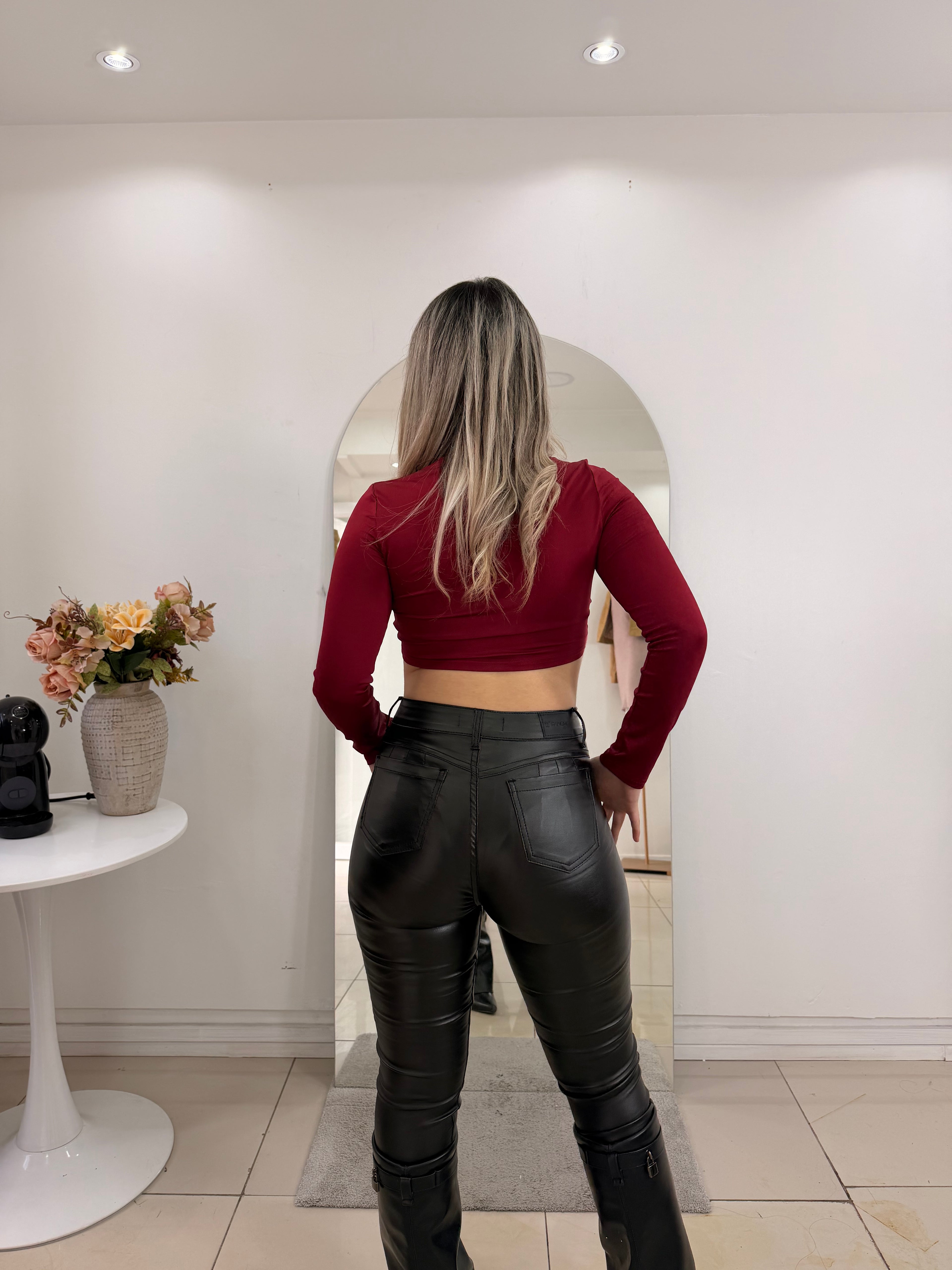SKINNY ECO CUERO